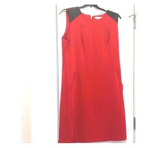 Liz Claiborne Red Sheath Dress